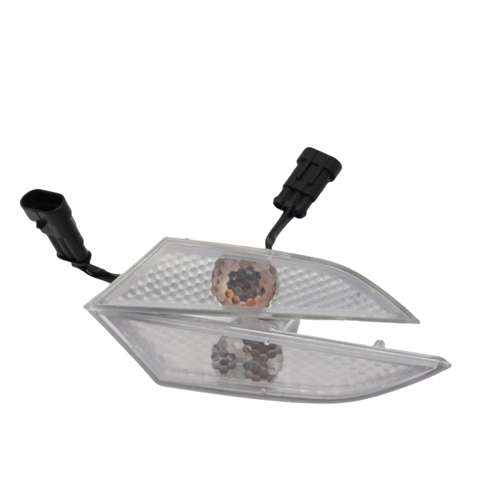 Left & Right Clear Side Marker Indicator Lens For Lamborghini Gallardo 560 570