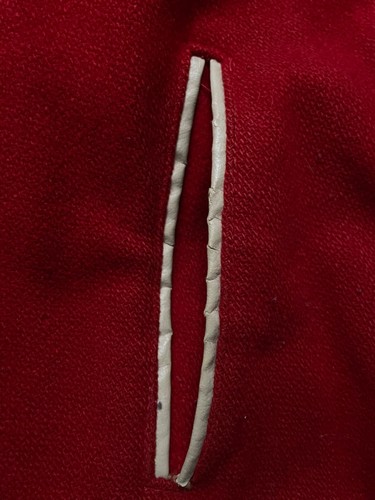Vintage 70s Champion Running Varsity Wool/ Suede Jacket - Picture 9 of 13