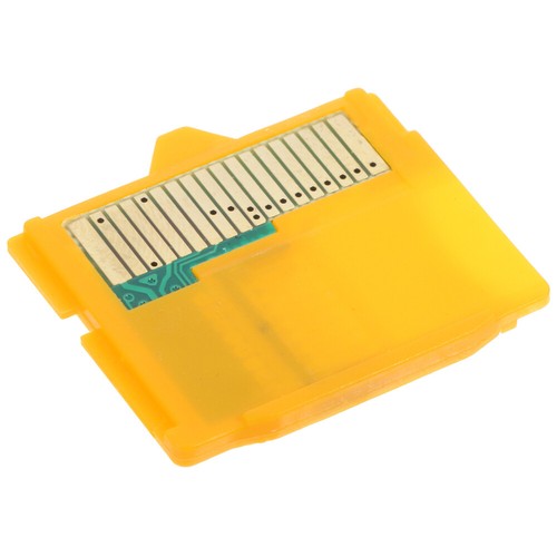 MASD-1 Kamera zu Insert Adapter für MicroSD / MicroSDHC (gelb)