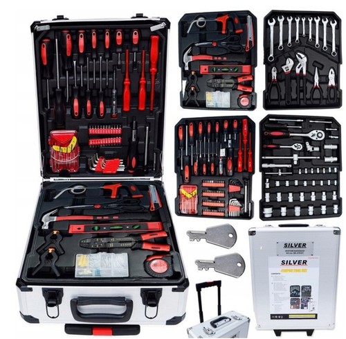 Professional Household, Large Tool Box - 419 Items, Premium Quality