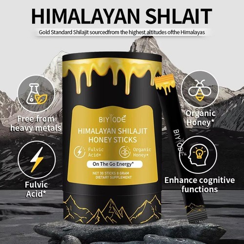 Palitos de Shilajit del Himalaya Better Alt Pure con Miel Orgánica, Naturalmente Más Dulces/ - Imagen 9 de 13