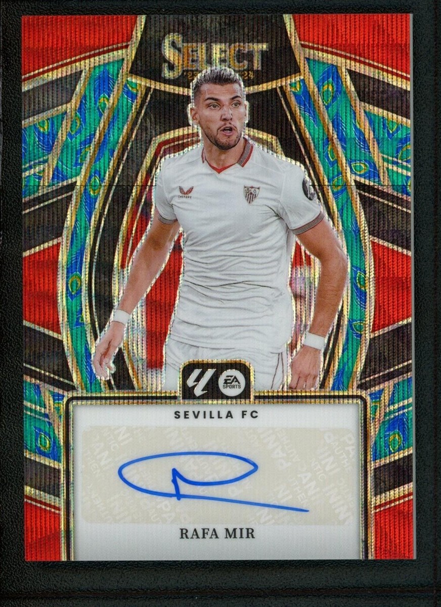 Robby商品　カードのあれ 2023-24 Rafa Mir Auto Panini Select La Liga Red Peacock Wave | eBay