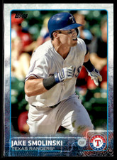 2015 Topps Series 2 #408 Jake Smolinski Rangers