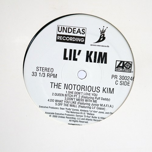 Lil' Kim – The Notorious Kim - DJ Promo Bside Jay-Z Big Momma Thang -12" Record - Picture 4 of 4