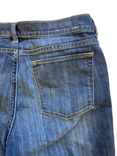 $110 Nuevo sin Etiquetas Banana Republic Edición Limitada Slim Slim Slim Mid Rise Jeans 30 10 - Imagen 3 de 4