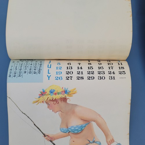 VTG Transco Reproduction Company 1970 Calendar HILDA Illustrations Duane Bryers - Imagen 9 de 18