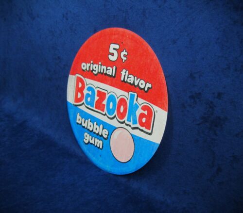 BAZOOKA 5 Cent - *HERGESTELLT IN DEN USA* - Rundes Metallschild - Herrenhöhle Garage Bar Wanddekor - Bild 2 von 9