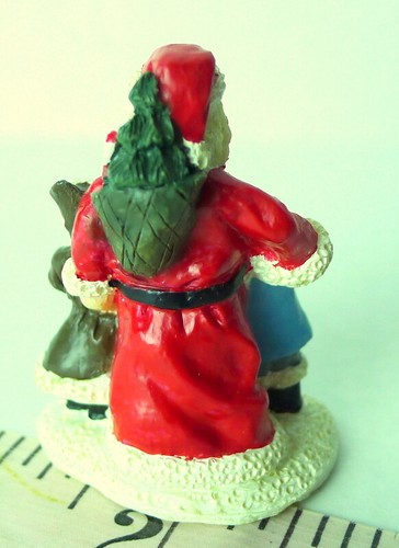 Grandeur Noel Victorian Village Santa Claus and Children 1999 Christnas - Picture 8 of 8