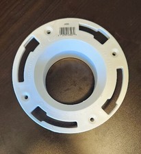 Oatey Open Toilet Flange PVC 3"- 4" 43503 NEW