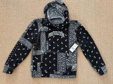 Brooklyn Cloth Boys Black/White Hoodie Size S