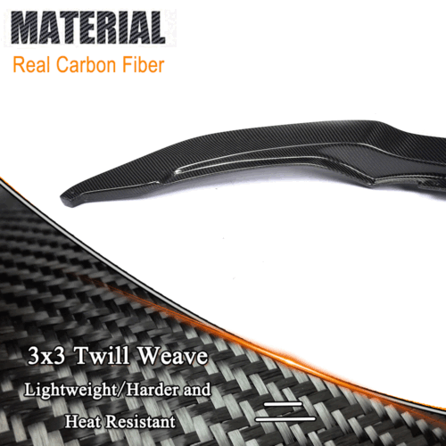 Für BMW F80 M3 F82 F83 M4 14-19 Carbon Spoilerlippe Frontspoilerschwert Splitter - Picture 8 of 10