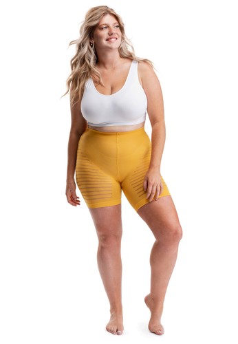 Plus Size Sheer Stretchy Patterned Anti Chafing Slip Short Chub Rub Knickers XXL - Picture 25 of 27