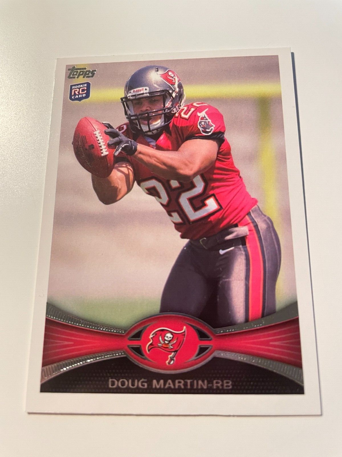 2012 Topps Doug Martin #204 Tampa Bay Buccaneers Rookie RC Football NFL 02