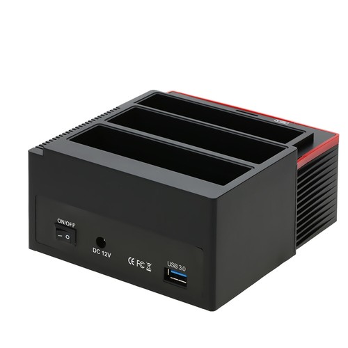 2.5/3.5'' SATA IDE HDD Festplatten Hub Dock Docking Station SATA-Gehäuse USB3.0 - Bild 8 von 11