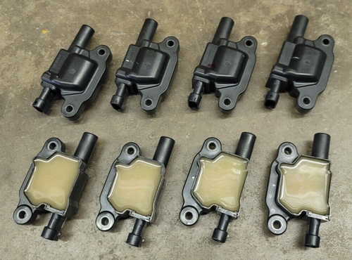 Set of 8 OEM GM Delco 12611424 Ignition Coil LS3 LT1 LSA L83 L86 D510C 12570616 - Imagen 6 de 7