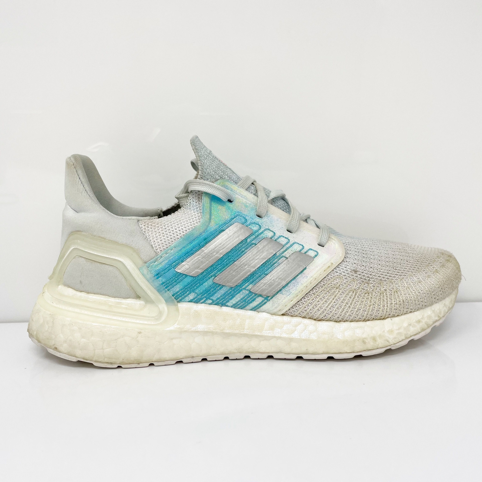 Adidas Womens Ultraboost 20 FV8336 White Running Shoe… Gem