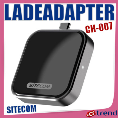 SITECOM CH-007 USB-C Kabelloser Ladeadapter 5W Qi Wireless