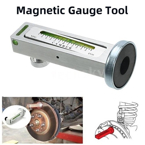 2X Messgerät Einstellen Auto Radsturz Waage Magnetisch Messen Spezial Werkzeug - Bild 2 von 17