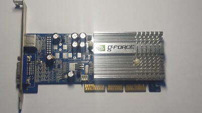 Grafikkarte NVIDIA GeForce Model MX400 64MB 32Bit DDR TV retro deluxe kult