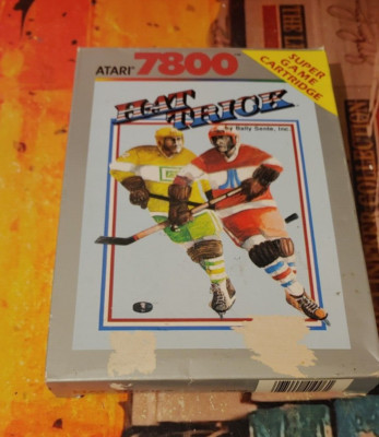 Hat Trick (1987) ATARI 7800 VCS (Modul, Manual, Box) works classic 8-bit