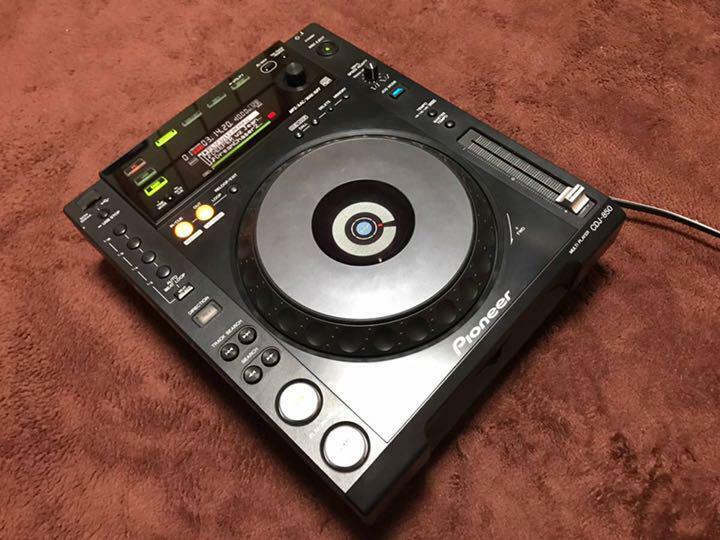 Pioneer CDJ 850 K DJ Digital Media Player No Box Expedited Express GOOD USED