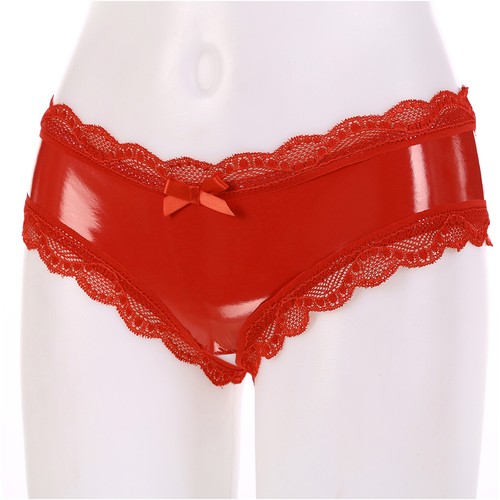 Sexy Women's Lingerie Open Crotch High Waist Panties Suspender Belt,Stockings - Picture 30 of 32