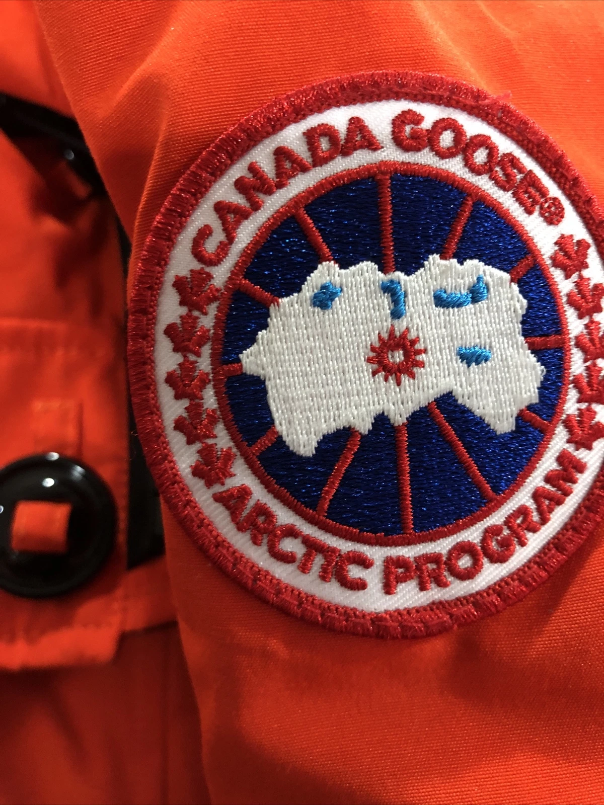 NUOVO parka arancione Canada Goose ""Rideau"" Monarch taglia XS $750 donna"