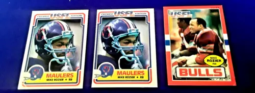 1984 TOPPS MIKE ROZIER USFL RC 2 #109+ 1985 USFL