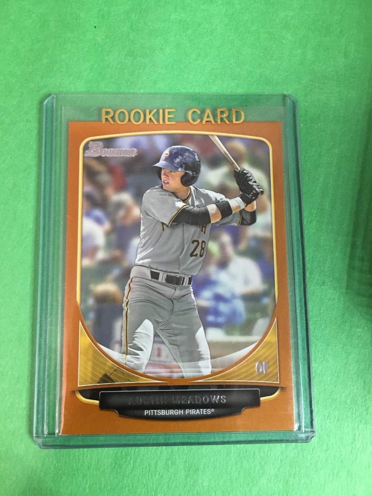 F165,179  2013 Bowman Draft Draft Picks Orange #BDPP5 Austin Meadows/250 PIRATES