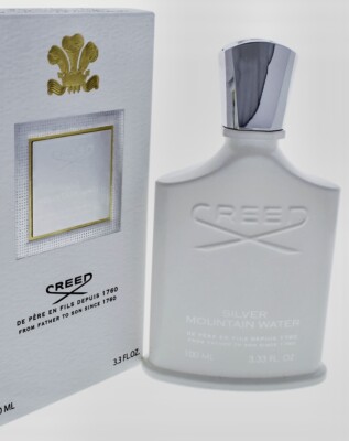Creed Silver Mountain Water Eau de Parfum,3.3 fl Gorgeous!! Sealrd BEST IN CLASS