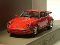 Minichamps Porsche 911 Turbo (964), 1990, Rot - 870 069100 - 1:87