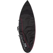Ocean & Earth O&E Aircon Shortboard Cover 6'4" Black/Red - Surfboard Bag Cover