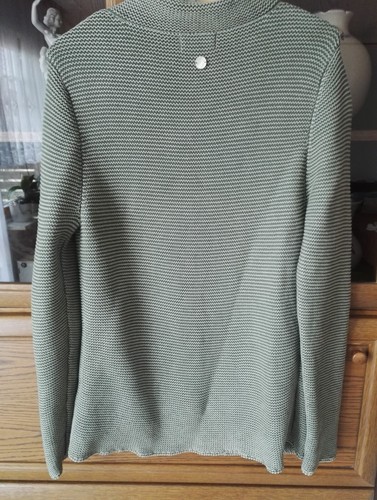 Lieblingsstück Strickjacke Gr. 38, Grüngrau oder helles Schilfgrün - Bild 3 von 10