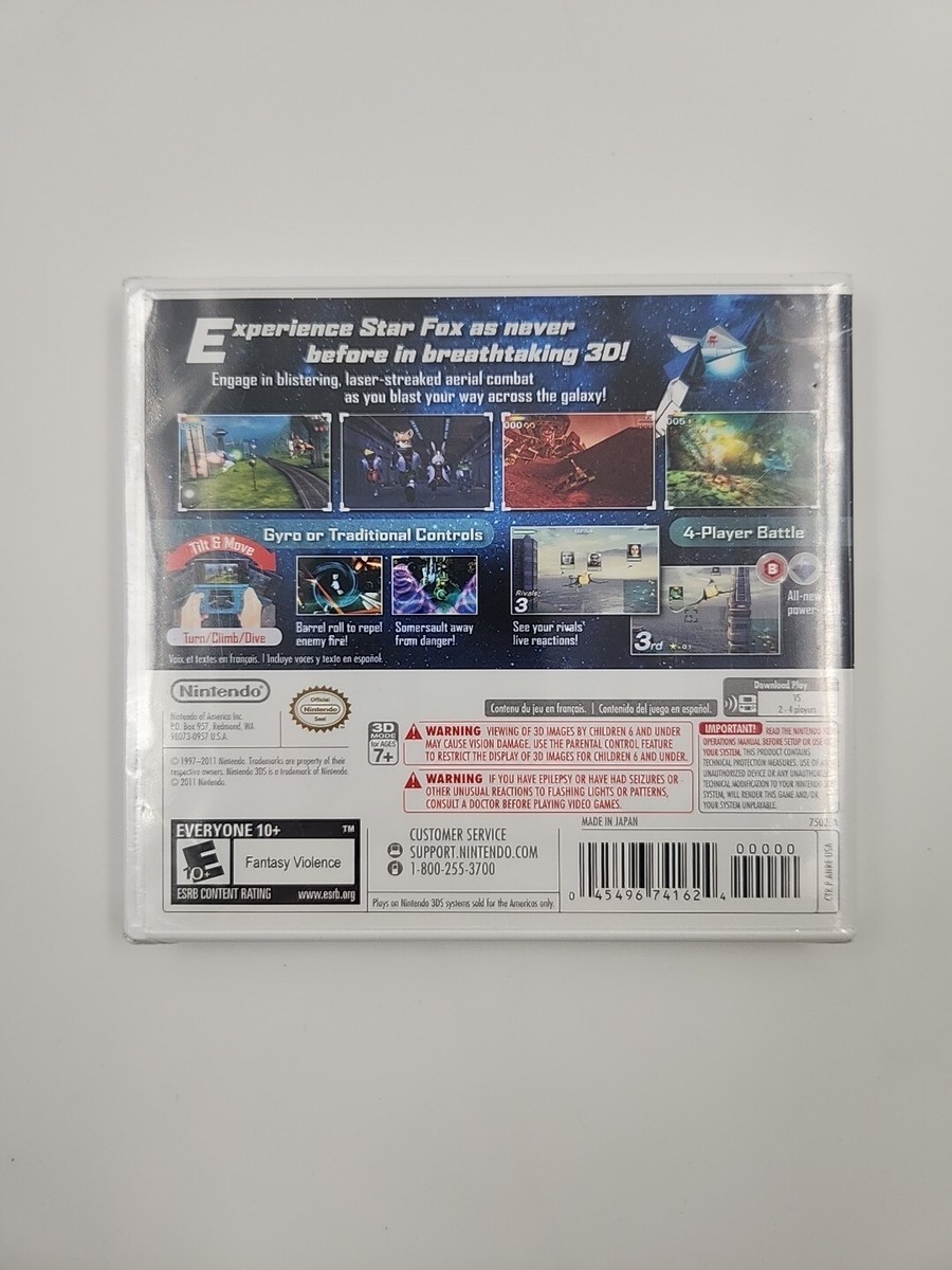 STAR FOX 64 3D ニンテンドー3DS 未開封　スターフォックス Amazon.com: Star Fox 64 3D - Nintendo Selects Edition for