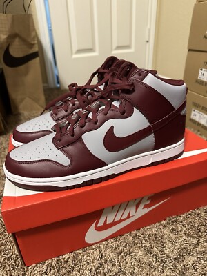 Nike Dunk High ''Dark Beetroot'' Shoes (DD1399-600) Men's Size 14