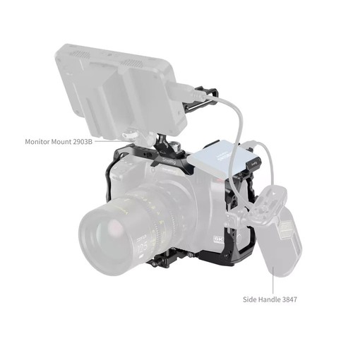 Kit básico de jaula de cámara SmallRig para cámara de cine Blackmagic Design 6K - Imagen 6 de 9