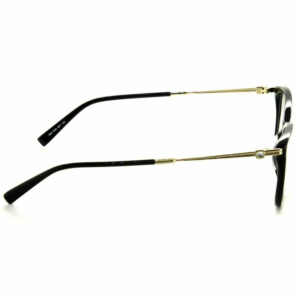 Max Mara MM 1356 Black & Gold 807 Plastic Optical Eyeglasses