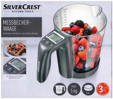 SILVERCREST ® Messbecher - Waage, Küchenwaage digital
