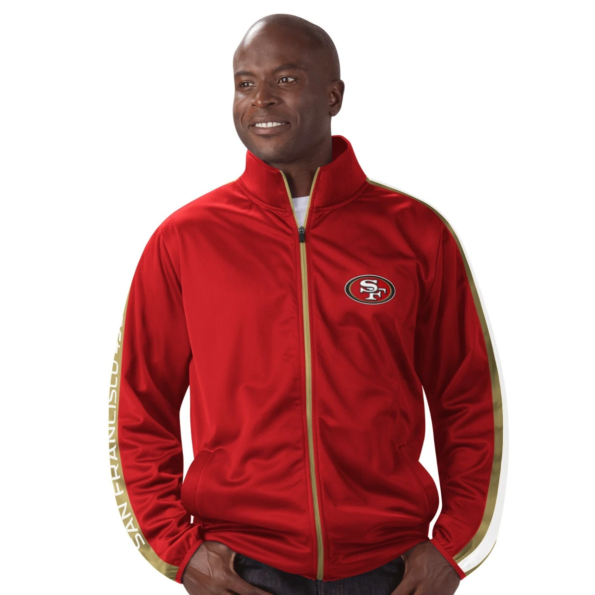 49ers track clearance jacket