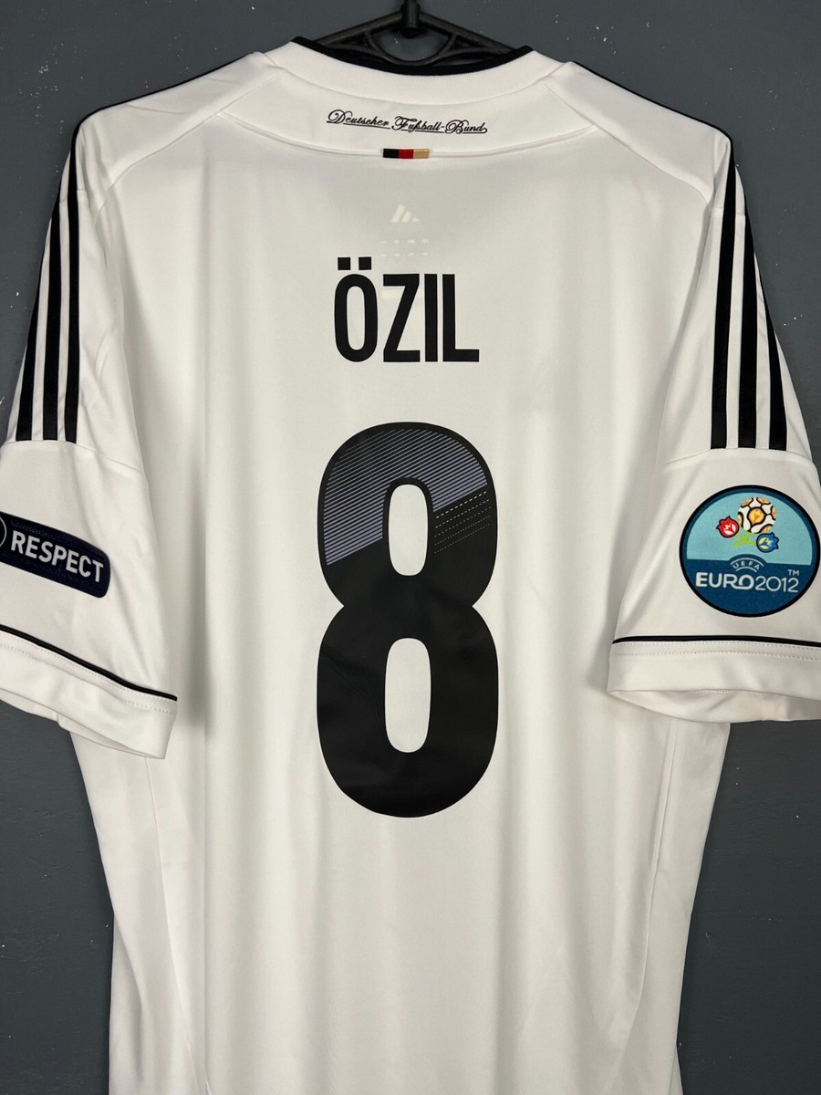 レア　Mesut Özil ユーロ2012 予選実使用ユニフォーム MEN'S OZIL #8 GERMANY 2011/2012 DEUTSCHLAND SOCCER FOOTBALL