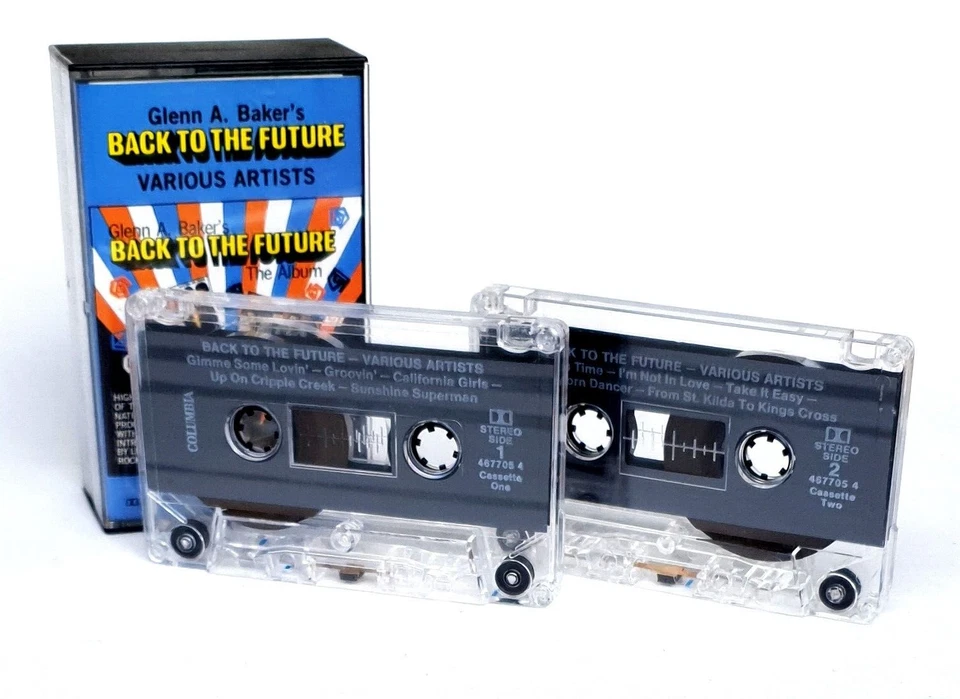 Glenn A. Baker's Back To The Future (Double Cassette Album) Columbia 467705 4 - Image 2 of 2