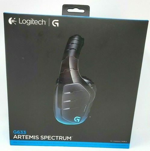 Logitech G633 Artemis Spectrum RGB 7.1 Surround Sound Gaming Wired Headset  97855115003 | eBay