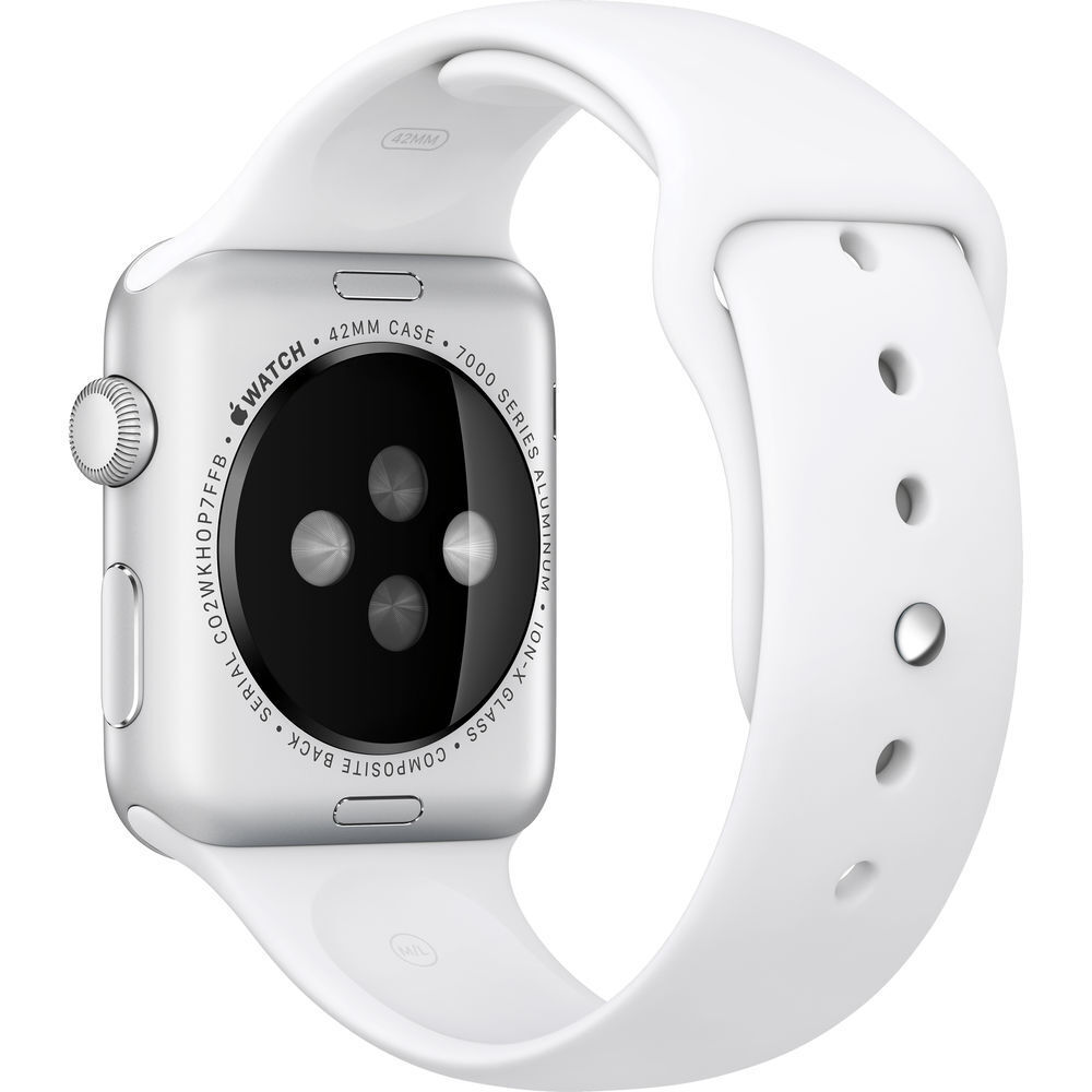 Apple Watch Sport 42mm Smartwatch (Silver Aluminum Case Apple Watch Sport 42mm Smartwatch (Silver Aluminum Case