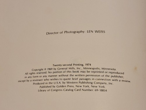 Vintage 1974 BETTY CROCKER'S COOKBOOK HC 22nd Printing "Red Pie" Edition - Picture 10 of 20