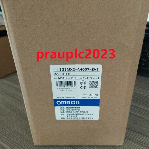 ONE Omron 3G3MX2-A4007-ZV1 Inverter New In Box Expedited Shipping