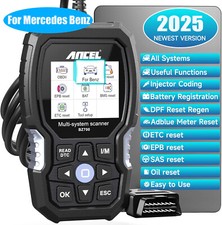 Ancel Bz700-us Mercedes Benz Obd2 Scanner Car All Systems Diagnostic Scan Tool