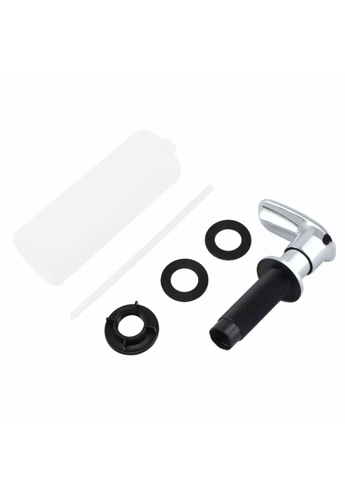 Kitchen Sink Soap Dispenser Stainless Steel Bathroom Kitchen Soap