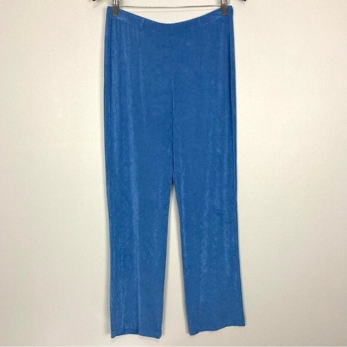 Pantalone donna Chico’s Travelers senza pancia taglia M pull on maglia elasticizzata dimagrante