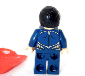 LEGO Superman Minifigure with Red Cape Super Heroes Metropolis Showdown (76002)