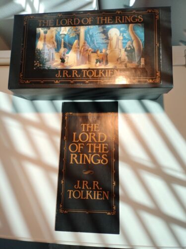 1987 Lord of the Rings J.R.R Tolkien Cassette Tape Audio Book Boxed Set Complete - Picture 1 of 14